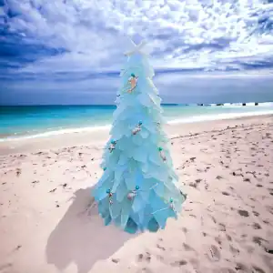 Sea glass trees